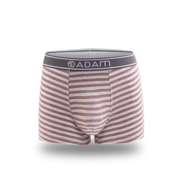 Quần Sịp Đùi Cam Kẻ Lớn Adam Store - S8006-2