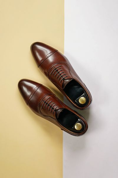 Giày Buộc Dây Nâu The Tuxedo - Txgm27L1N