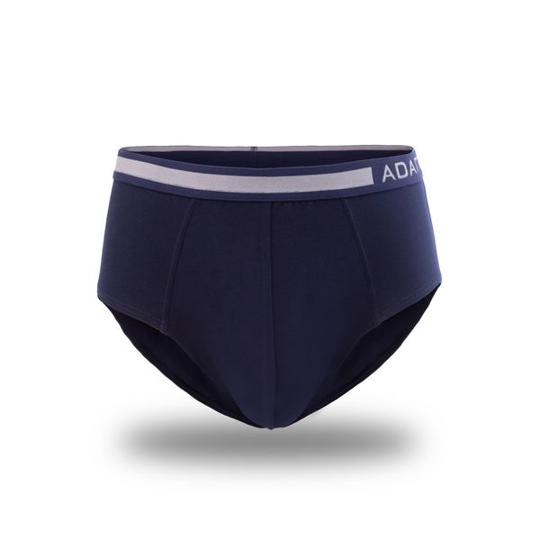 Quần Sịp Tam Giác Xanh Trơn Logo Adam Store - S8001-1