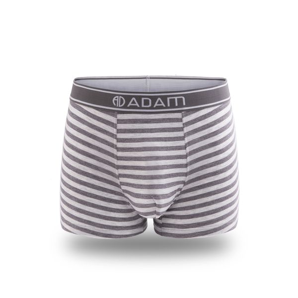 Quần Sịp Đùi Ghi Kẻ Lớn Adam Store - S8006-2