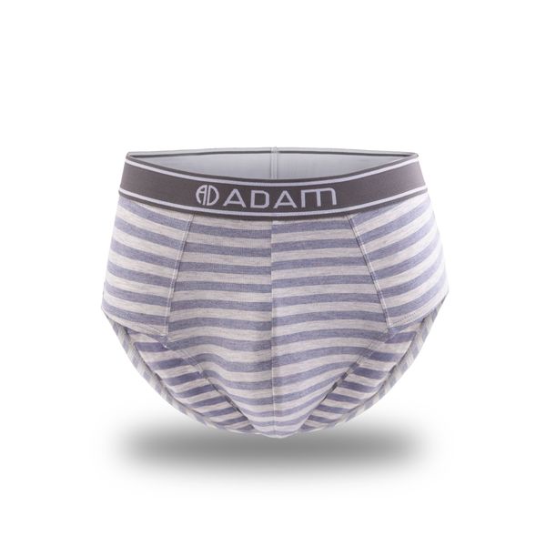 Quần Sịp Tam Giác Xanh Nhạt Kẻ Lớn Adam Store - S8006-1