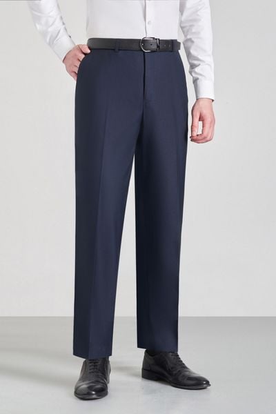 Quần Âu Màu Xanh Tím Than Trơn Adam Store - Q292