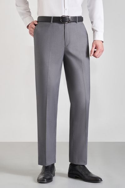 Quần Âu Màu Ghi Trơn Adam Store - Q304