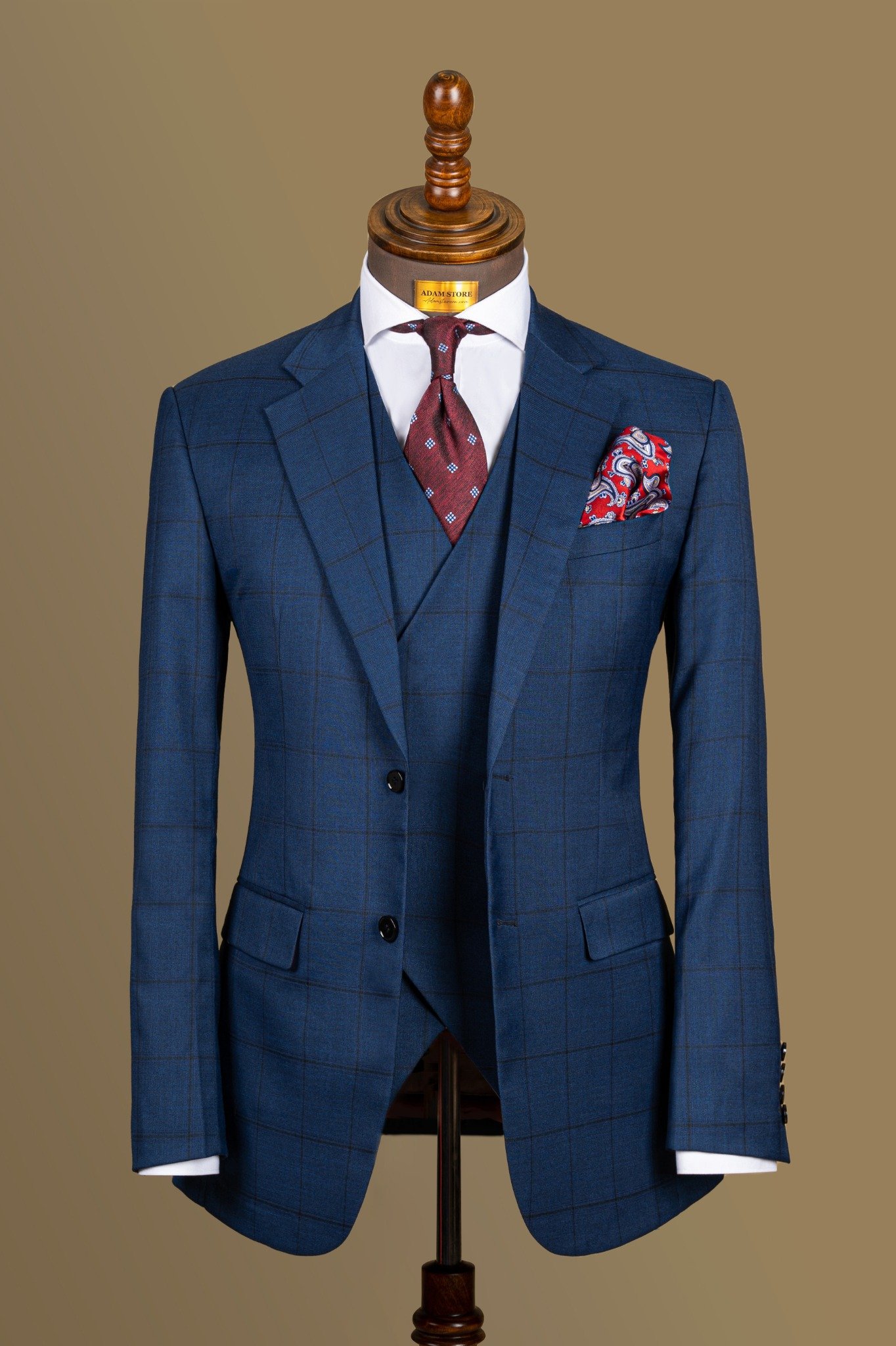 ÁO VEST ADAM ĐEN SỌC 286  adamstoresaigon