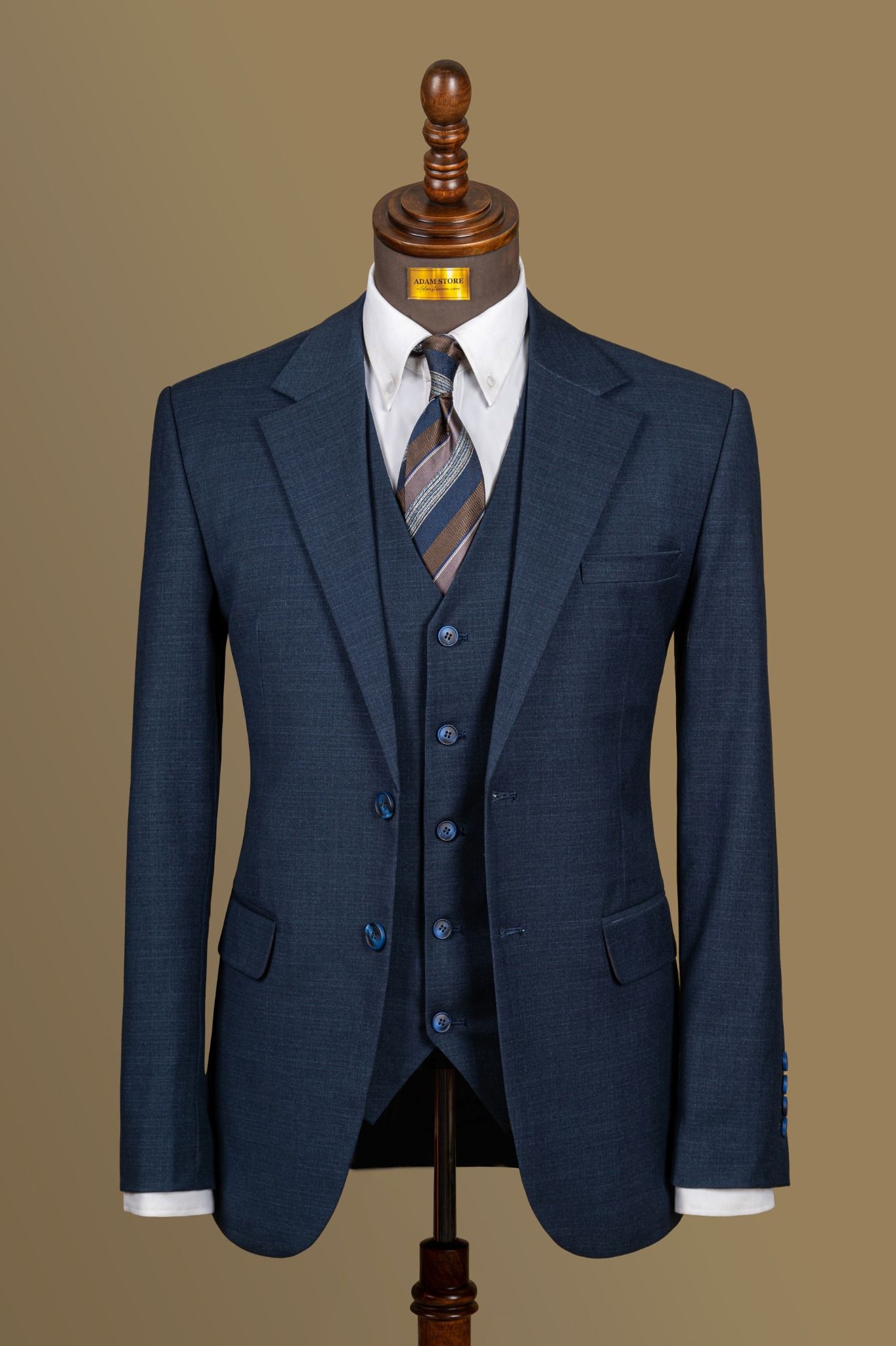HCMBộ vest nam màu xanh nhạt kiểu 6 nút tặng kèm cà vạt nơ  Lazadavn