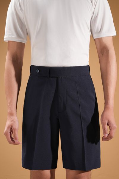 Quần Ngố Màu Xanh Chun Ẩn Adam Store - QN012