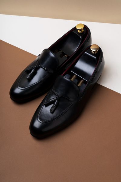 Giày Tuxedo Đen Chuông The Tuxedo - Txg1861D