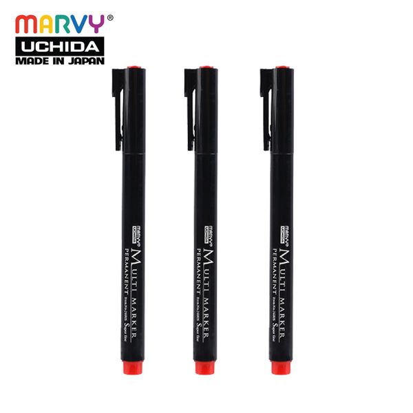  Combo 3 Cây Bút Ghi Đĩa  Marvy Uchida ngòi nhỏ 2600M 