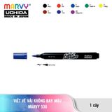  Bút Vẽ Vải Không Bay Màu MARVY 530 ngòi cọ 