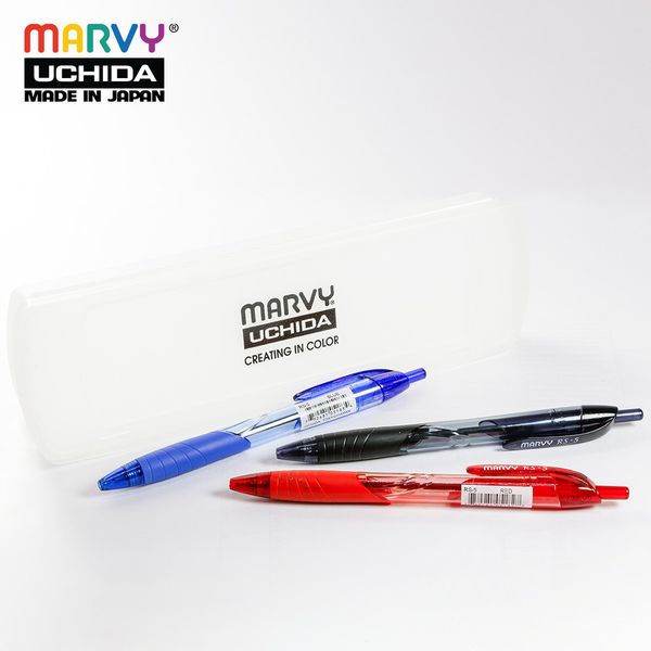  Combo 2 cây bút bi bấm MARVY RS5 ngòi 0.5mm 