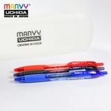  Combo 2 cây bút bi bấm MARVY RS5 ngòi 0.5mm 