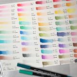  Bút Lông Hai Đầu MARVY 1122 Tone Đỏ Hồng 
