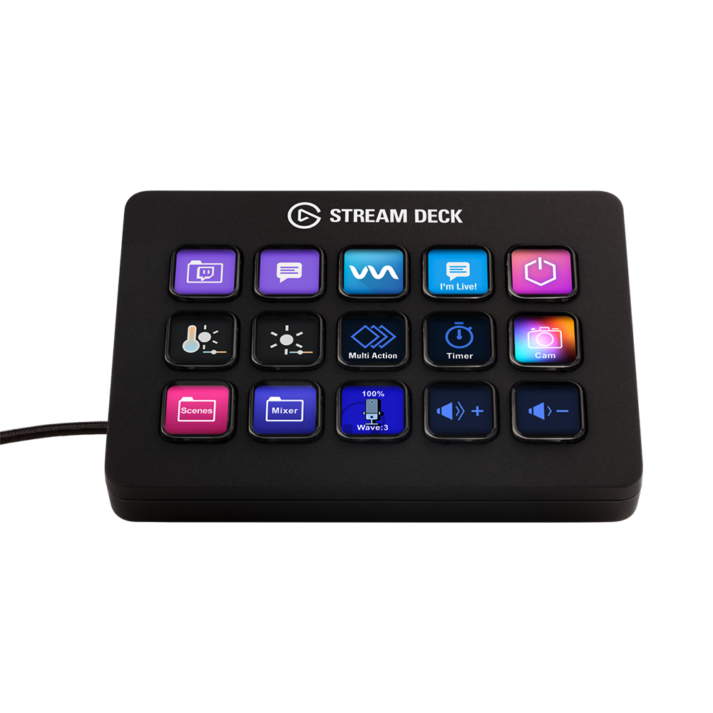 Thiết bị Stream Elgato Gaming StreamDeck MK.2 15 Phím Lập Trình 10GBA9901