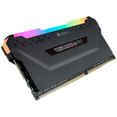 CORSAIR VENGEANCE® RGB PRO 8GB (1 x 8GB) DDR4 DRAM 3200MHz  — Black