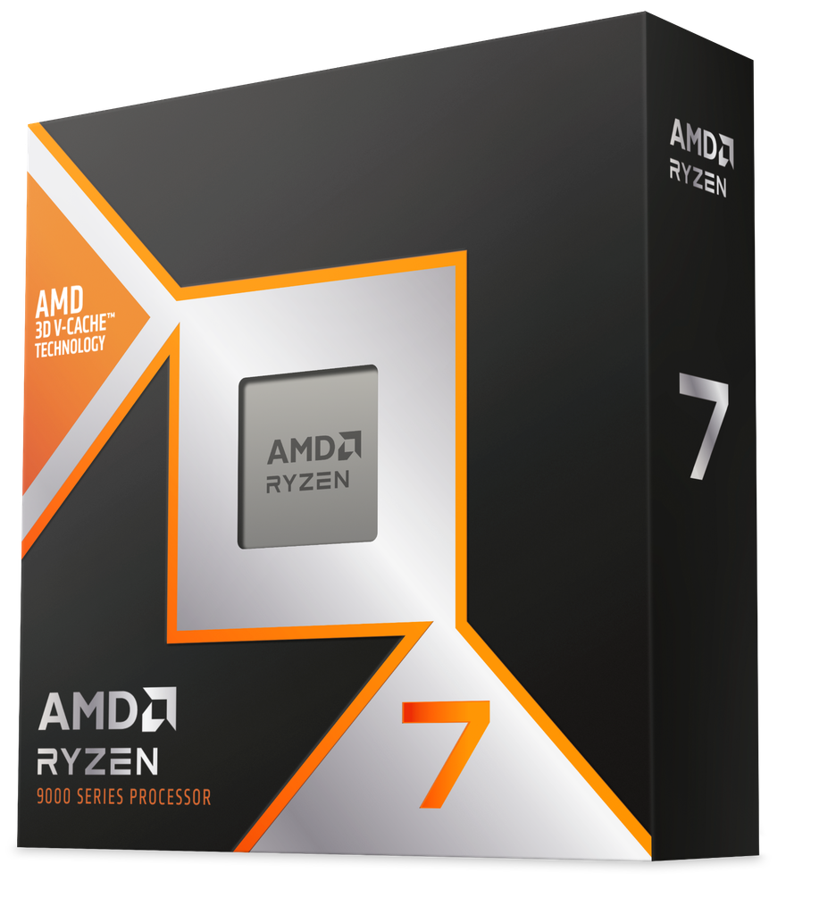 CPU AMD Ryzen  7 9800X3D (8C/16T, 4.7GHz up to 5.2GHz, 104MB) Box chính hãng