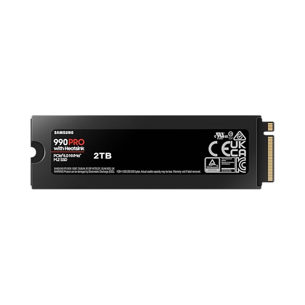 SSD Samsung 990 Pro 4TB PCIe Gen 4.0 x4 NVMe With Heatsink