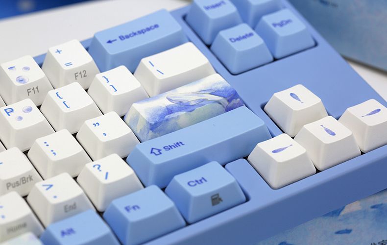 Varmilo MIYA Pro Sea Melody (Cherry Silent Red Sw - 68 phím - LED RGB - TypeC)