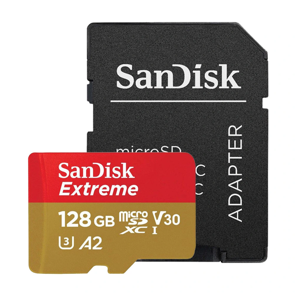 Thẻ Nhớ MicroSDXC SanDisk Extreme V30 A2 128GB 190MB/s SDSQXAA-128G-GN6MN