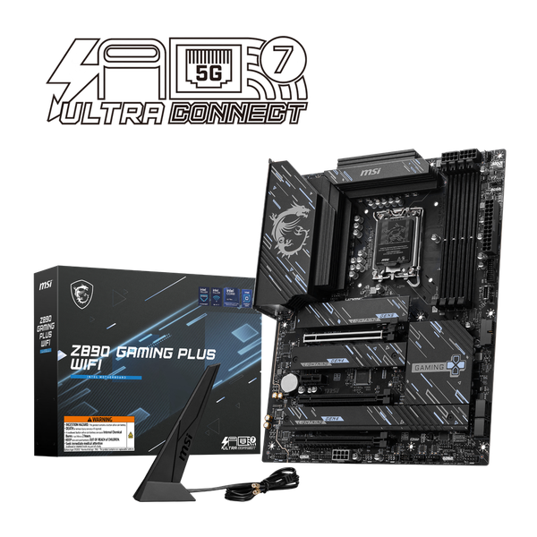 Bo mạch chủ MSI Z890 GAMING PLUS WIFI (DDR5)