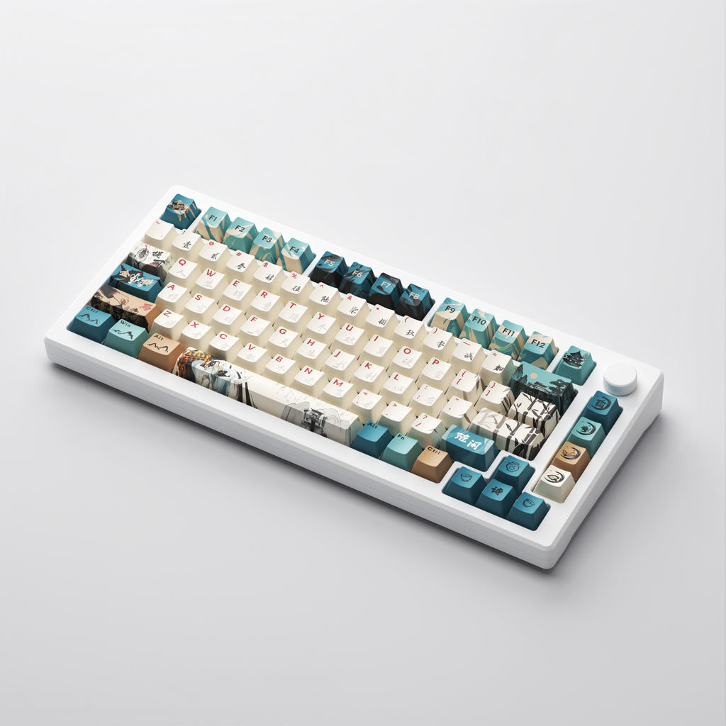 Bàn phím cơ AKKO MOD 007B HE PC Joy of Life (Hotswap,RGB / USB Type C 8K Hz/ Magnetic Switch / Rapid Trigger) Multi-mode