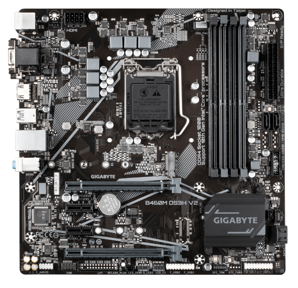 Gigabyte B460M DS3H V2 Mainboard