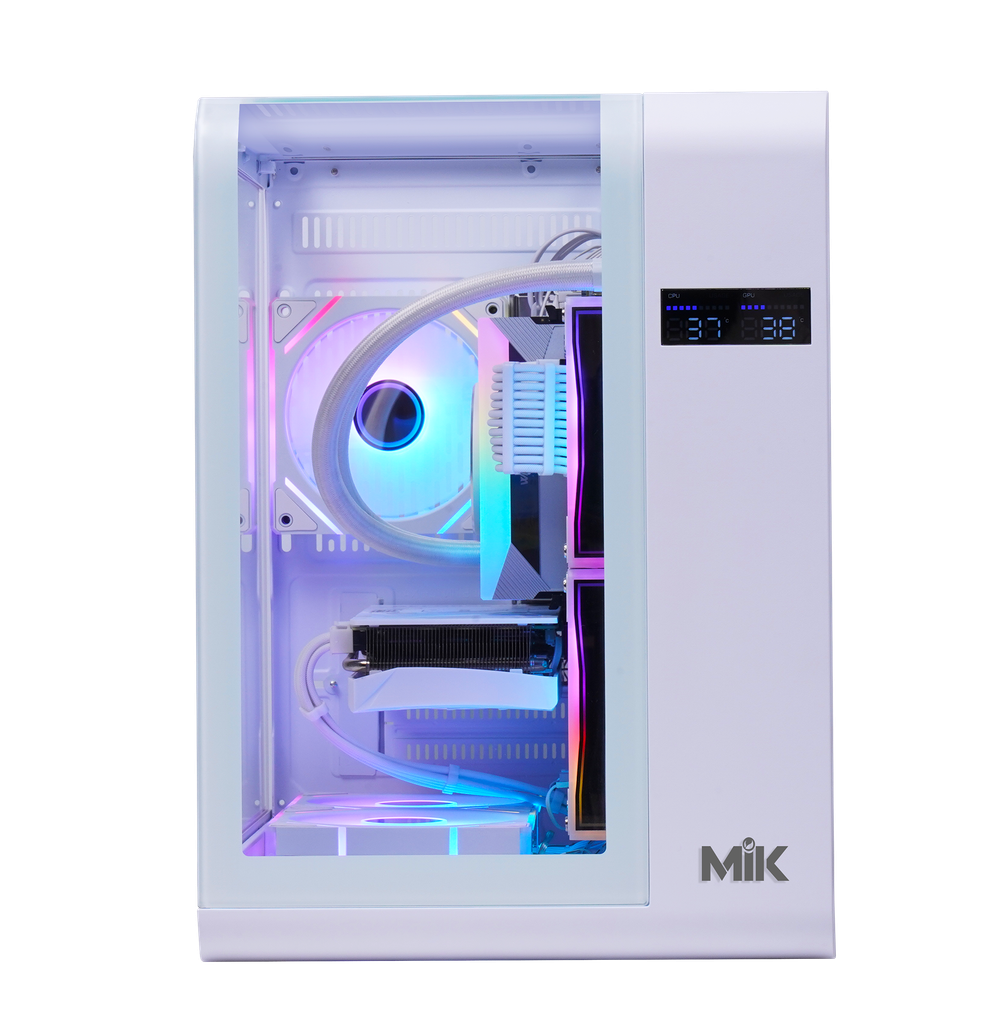 CASE MIK BARBATOS M BLACK / WHITE
