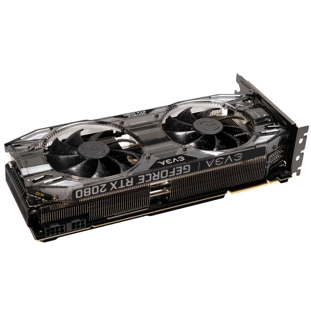 Evga Geforce RTX 2080 Xc Ultra Gaming, 08G-P4-2183-Kr, 8GB Gddr6, Dual Hdb Fans, RGB Led, Metal Backplate