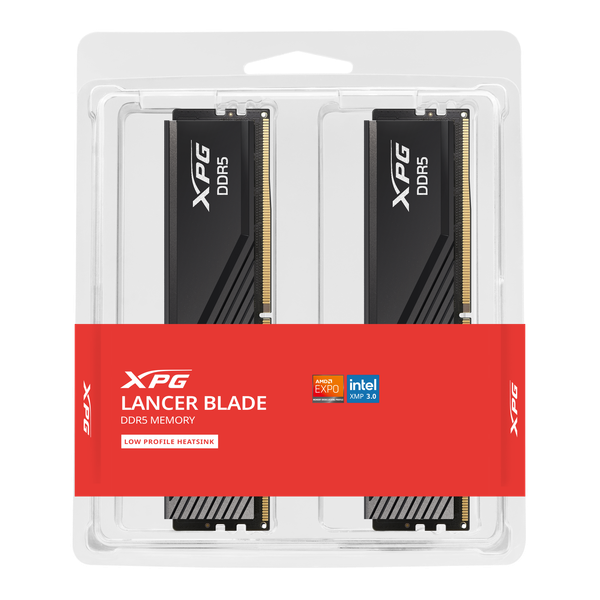 Ram Máy TÍnh - Adata Lancer Blade 32GB (16Gb x 2) Black | White | DDR5 | 5600Mhz