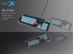Bàn Phím Cơ XIBERIA XS3100 Blue Ice Blade Mechanical Keyboard