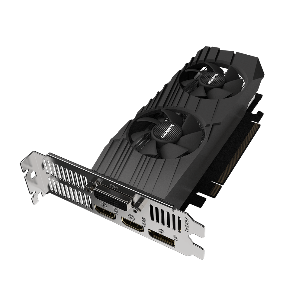 GIGABYTE GeForce GTX 1650 D5 OC Low Profile 4G