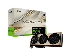 Card màn hình MSI GeForce RTX™ 5070 Ti 16G INSPIRE 3X PLUS