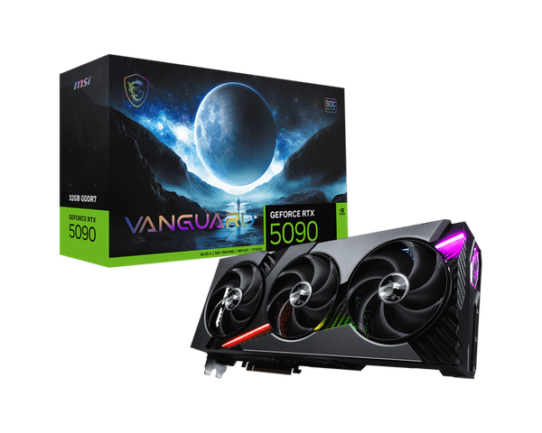 Card màn hình MSI GeForce RTX™ 5090 32G VANGUARD SOC