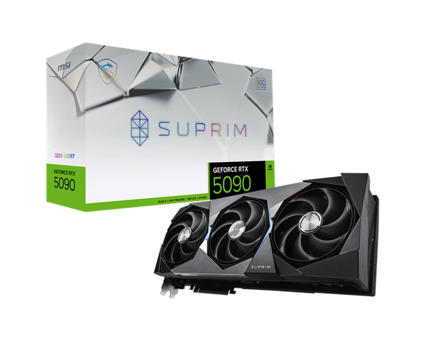 Card màn hình MSI GeForce RTX™ 5090 32G SUPRIM SOC