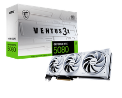 Card màn hình MSI GeForce RTX™ 5080 16G VENTUS 3X OC WHITE