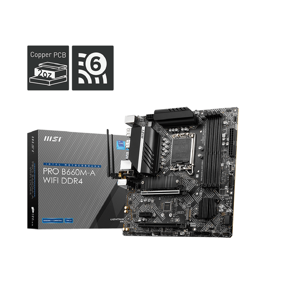 Mainboard MSI PRO B660M A WIFI DDR4