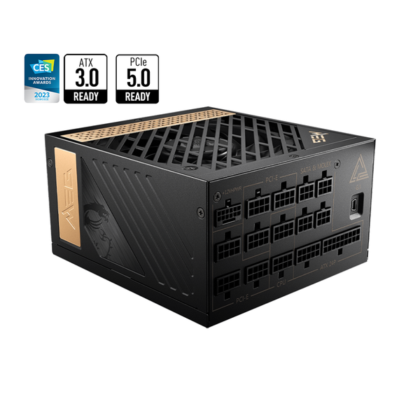 Nguồn Máy Tính - MSI MEG Ai1300P | 1300W | 80 Plus Titanium | PCIE5