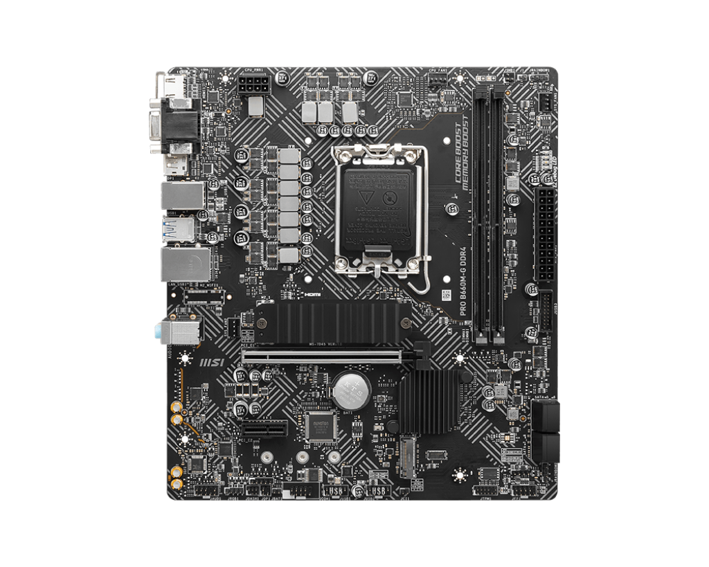 MAINBOARD MSI PRO B660M G DDR4 ( LGA1700 / M-ATX / 2XDDR4 )