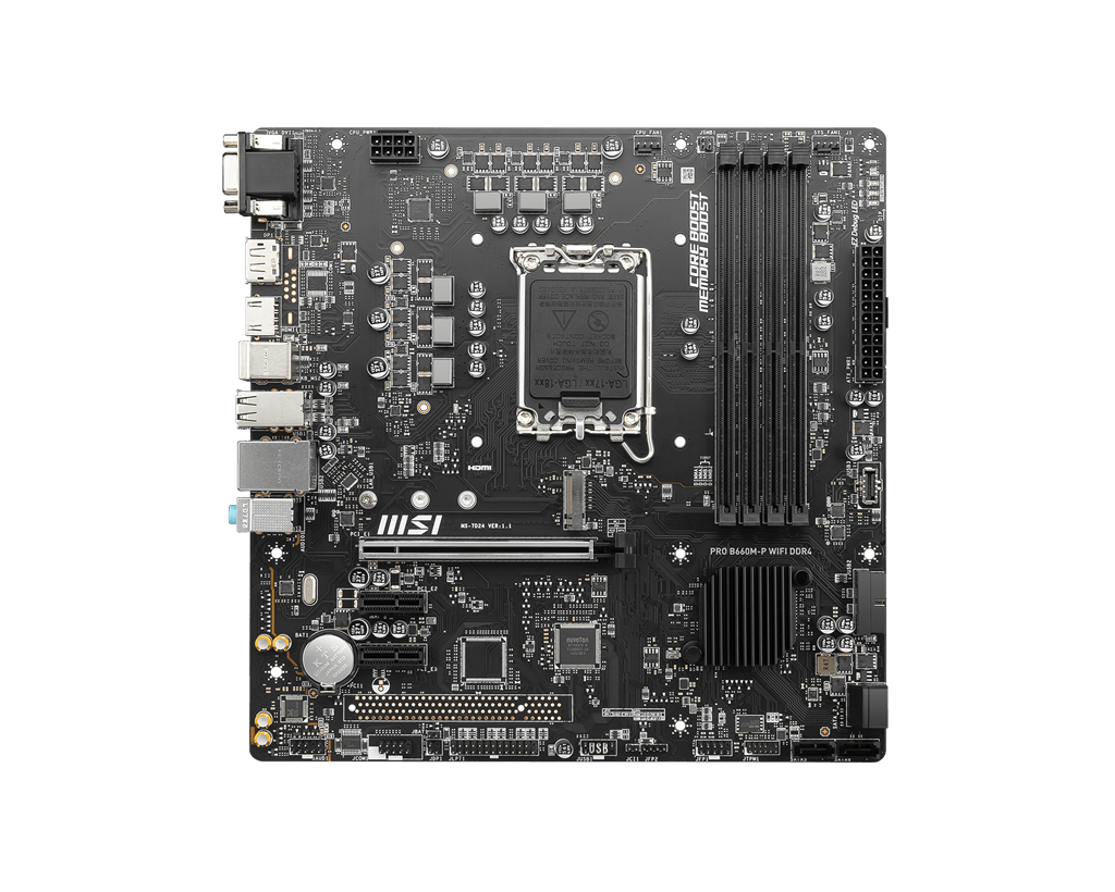 Mainboard MSI PRO B660M P WiFi DDR4