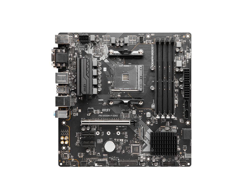 Mainboard MSI Pro B550M P GEN3