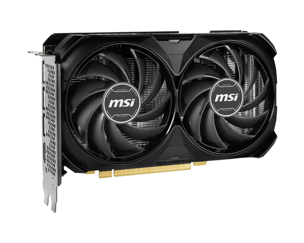 VGA MSI GeForce RTX 4060 Ti VENTUS 2X BLACK 16G OC GDDR6