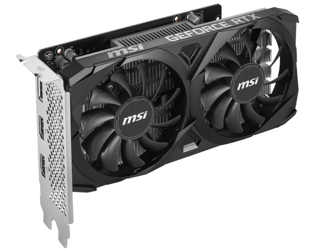 VGA MSI GeForce RTX 3050 VENTUS 2X E 6G OC GDDR6