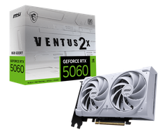 Card màn hình MSI GeForce RTX™ 5060 8G VENTUS 2X OC WHITE