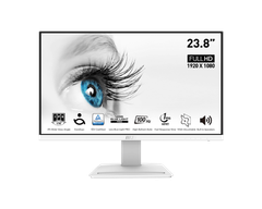 MÀN HÌNH MSI PRO MP243X (23.8 INCH/FHD/IPS/100HZ/1MS/LOA) WHITE