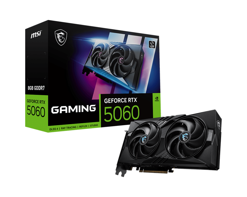 Card màn hình MSI GeForce RTX™ 5060 8G GAMING OC