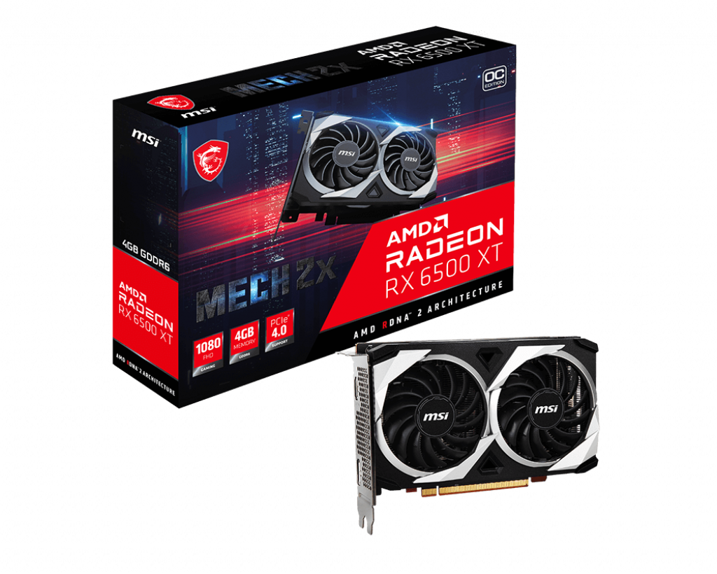 Xt Mech 4g Oc Msi Xt 5500 Graphics Card Msi Rx 5500 Xt Mech Oc Xt