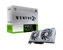 Card màn hình MSI GeForce RTX™ 5070 12G VENTUS 2X WHITE