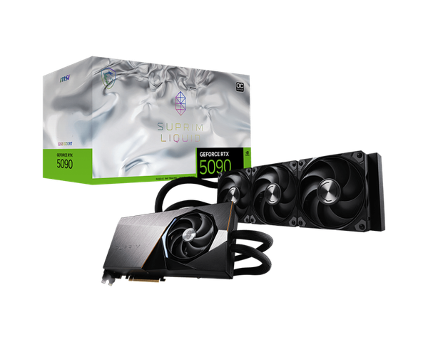 Card màn hình MSI GeForce RTX™ 5090 32G SUPRIM LIQUID OC