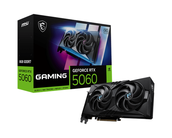 Card màn hình MSI GeForce RTX™ 5060 8G GAMING OC