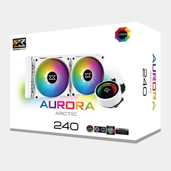 Tản nhiệt nước Xigmatek Aurora Arctic 240 ARGB
