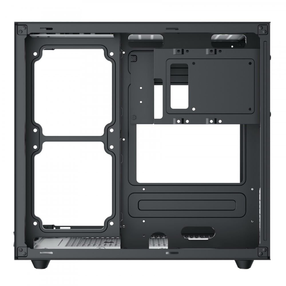 VỎ CASE XIGMATEK AQUA M LITE 3GF GAMING (M-ATX, KÈM 03 FAN XIGMATEK G20F) Black